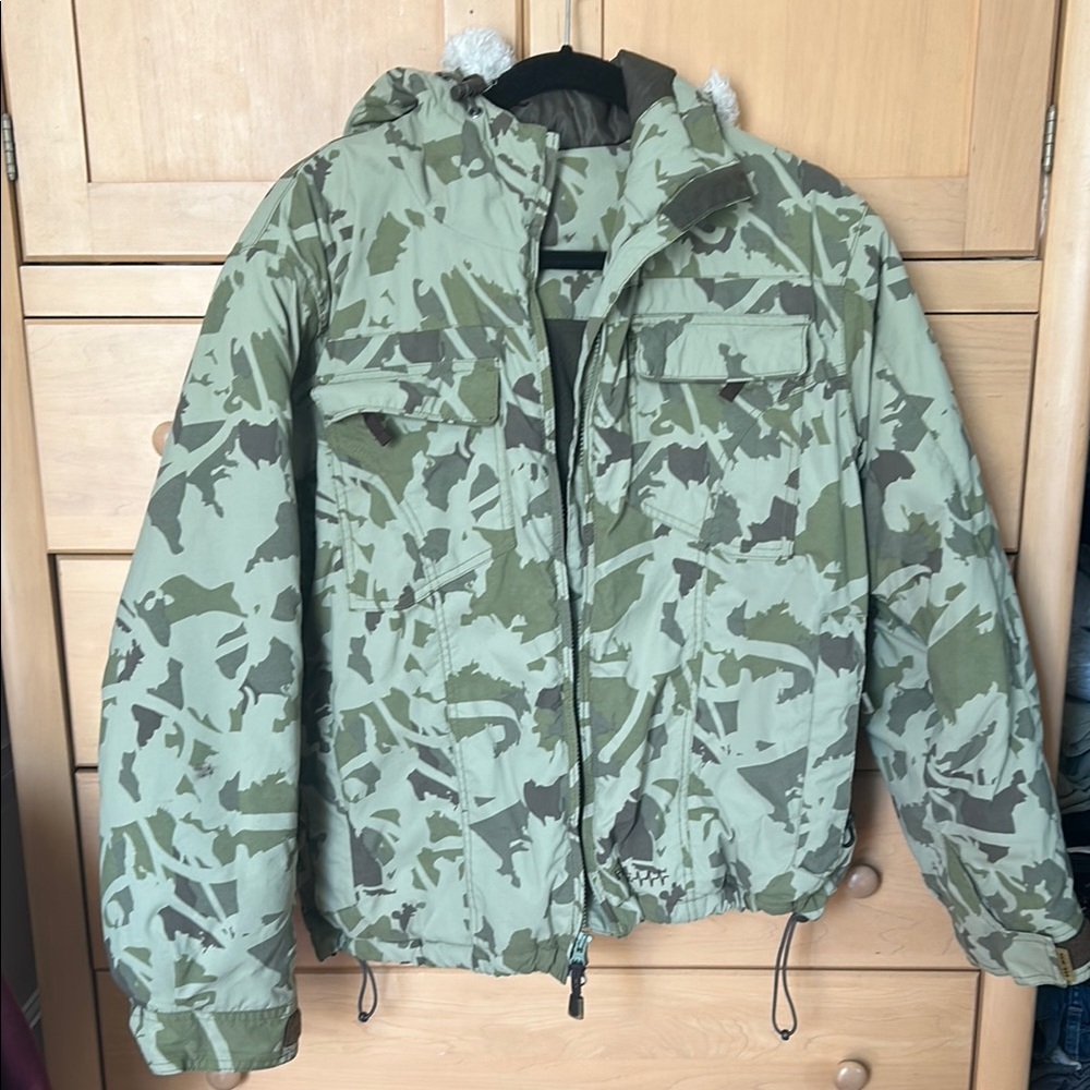 Camouflage Hooded Jacket